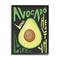 Stupell Industries Avocado Healthy Love Pop Wall Art in Black Frame